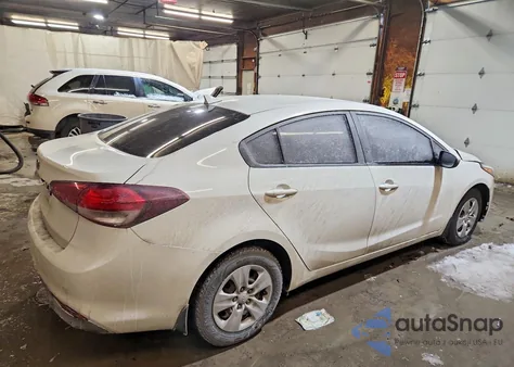 2017 Kia Forte Lx from USA, damaged, VIN 3KPFK4A76HE082830